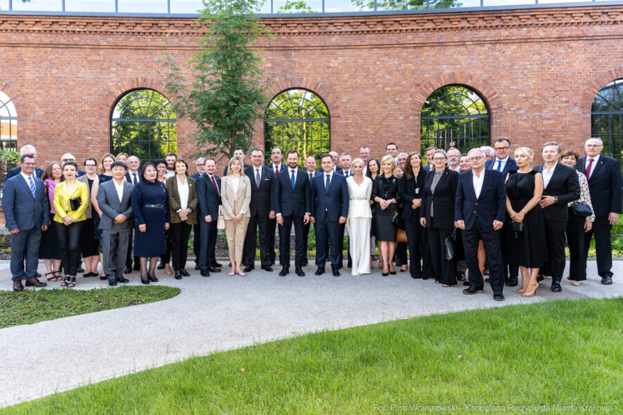 The Meeting of the President of Cracow Board with the consular corps